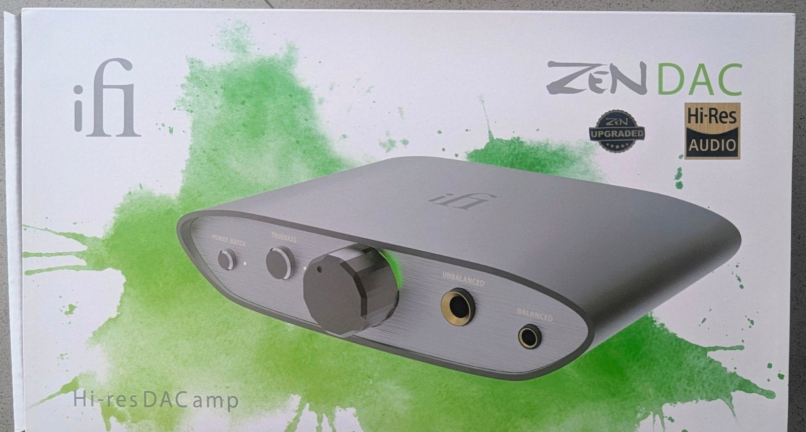 iFi ZEN DAC V2 Hi-Res DAC/Hoofdtelefoonversterker, Ophalen of Verzenden, Zo goed als nieuw