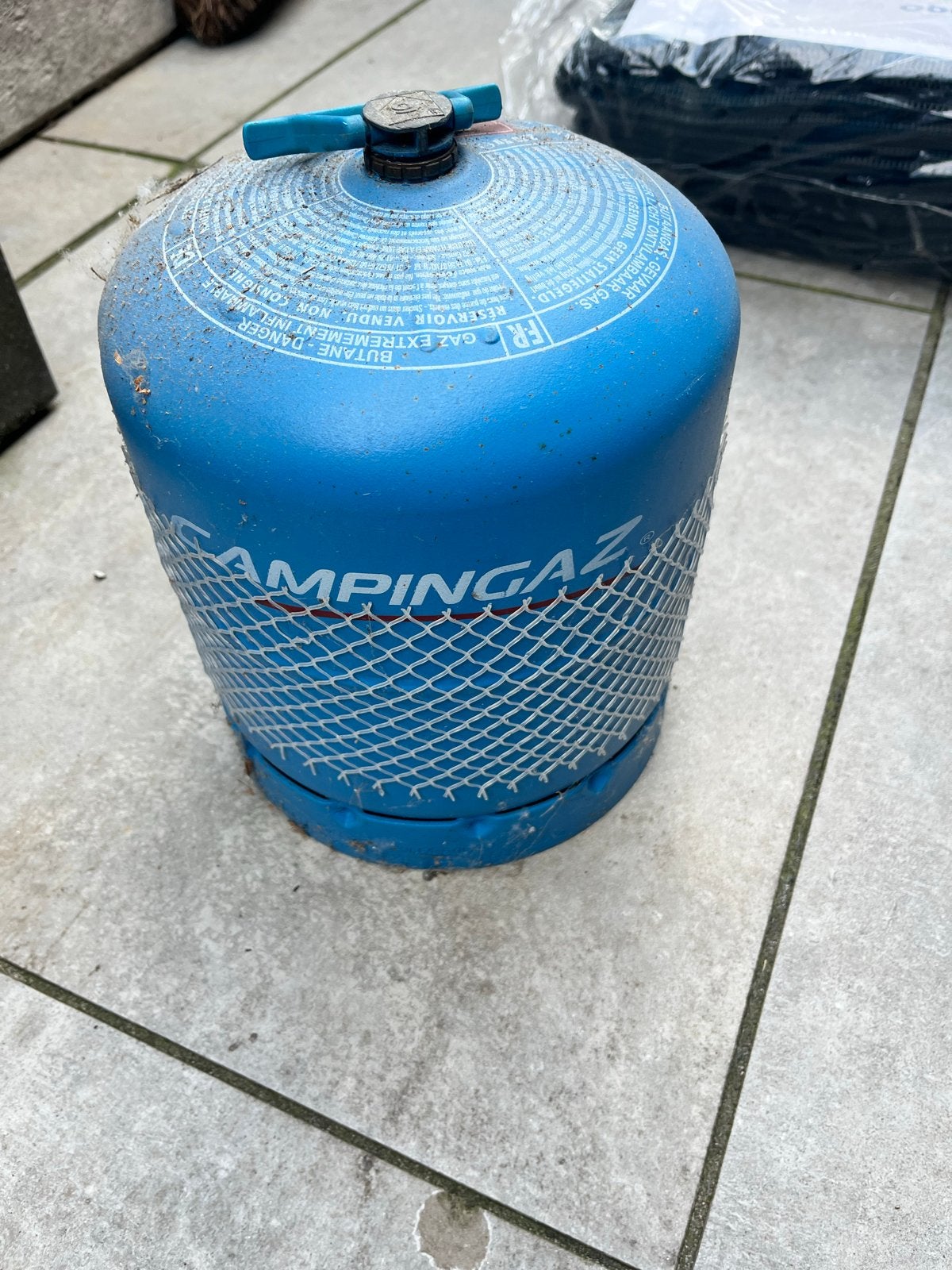 Campingaz gasfles 907 - 2,75 kg, Ophalen of Verzenden, Gebruikt