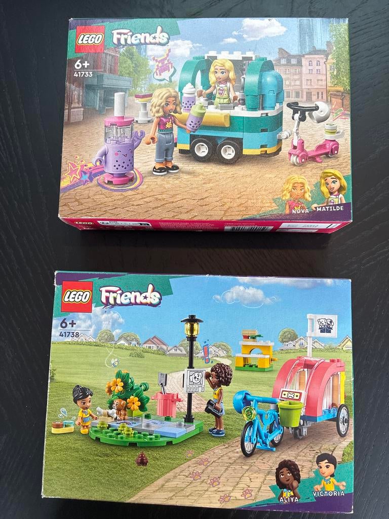 LEGO Friends sets 41733 en 41738, Ophalen of Verzenden, Zo goed als nieuw