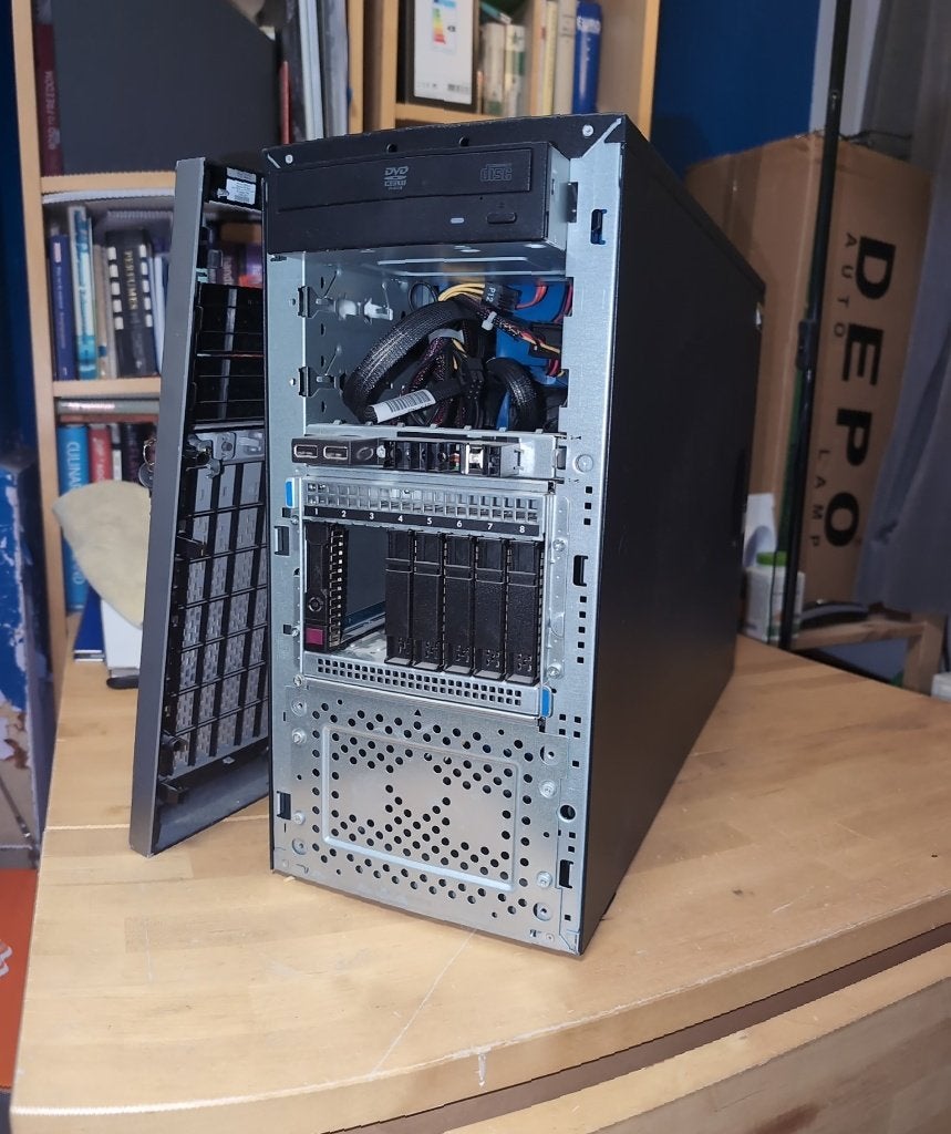 HP Proliant ML350e Gen 8 v2 Server, 256 GB, 32 GB, Hot swappable onderdelen, Ophalen of Verzenden