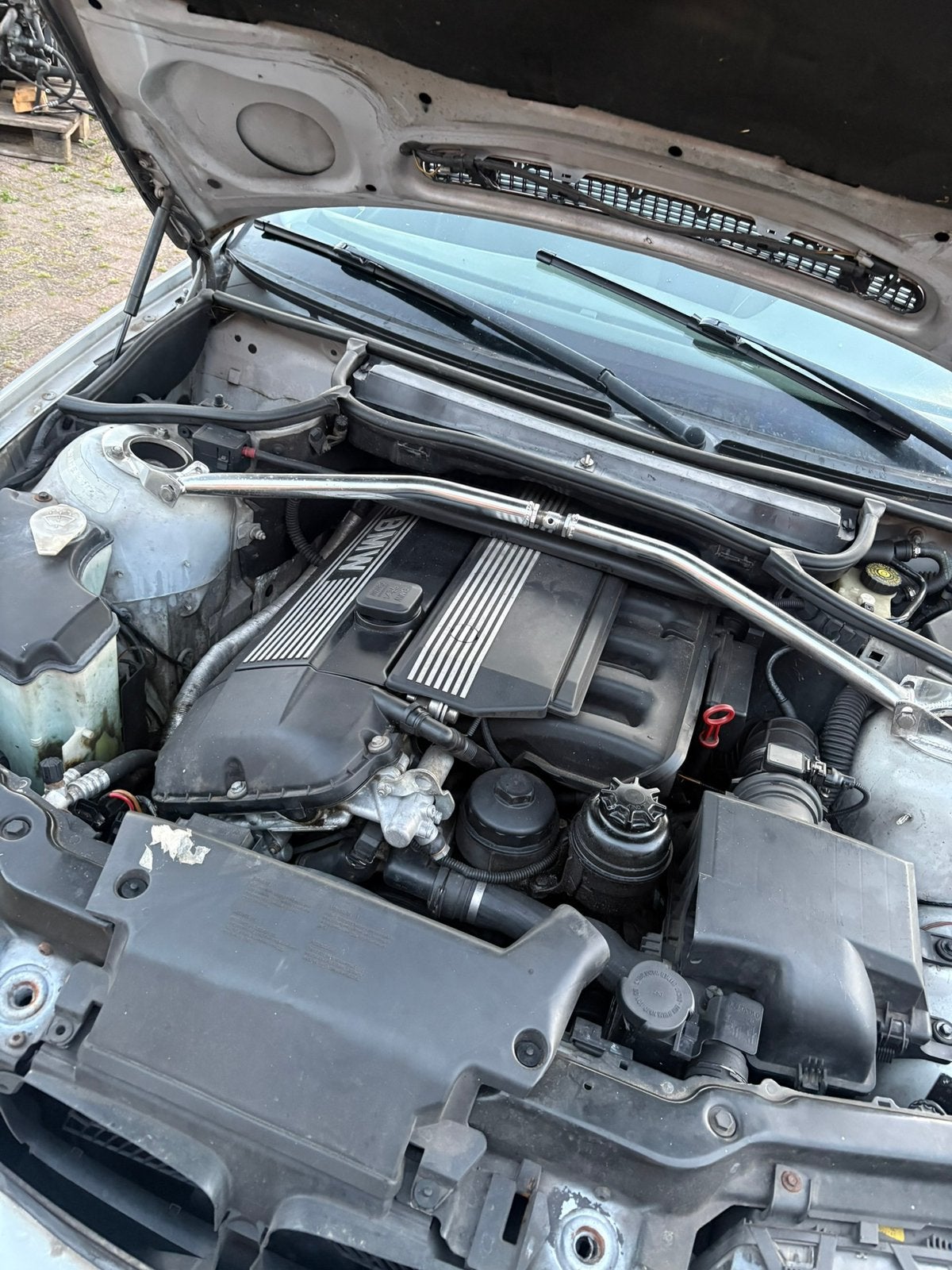 goedlopende bmw 320i 6 cilinder motor, Ophalen of Verzenden, Gebruikt, BMW