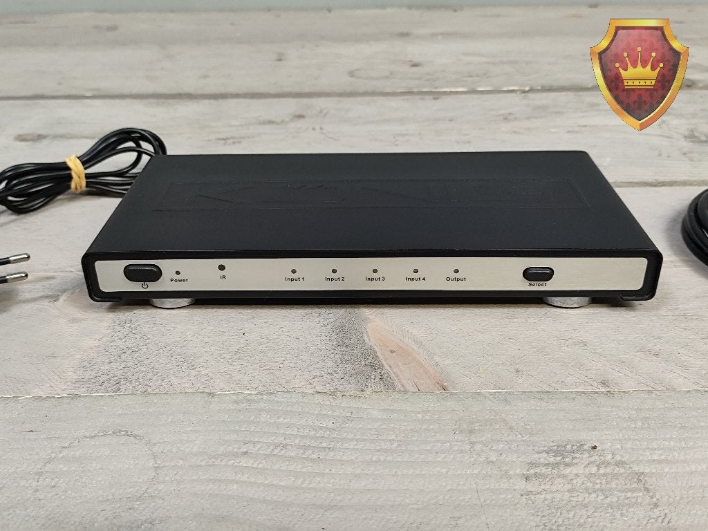König KN-HDMISW20 4-Poorts HDMI Switch, Niet Ingevuld, König, Gebruikt, Niet Ingevuld
