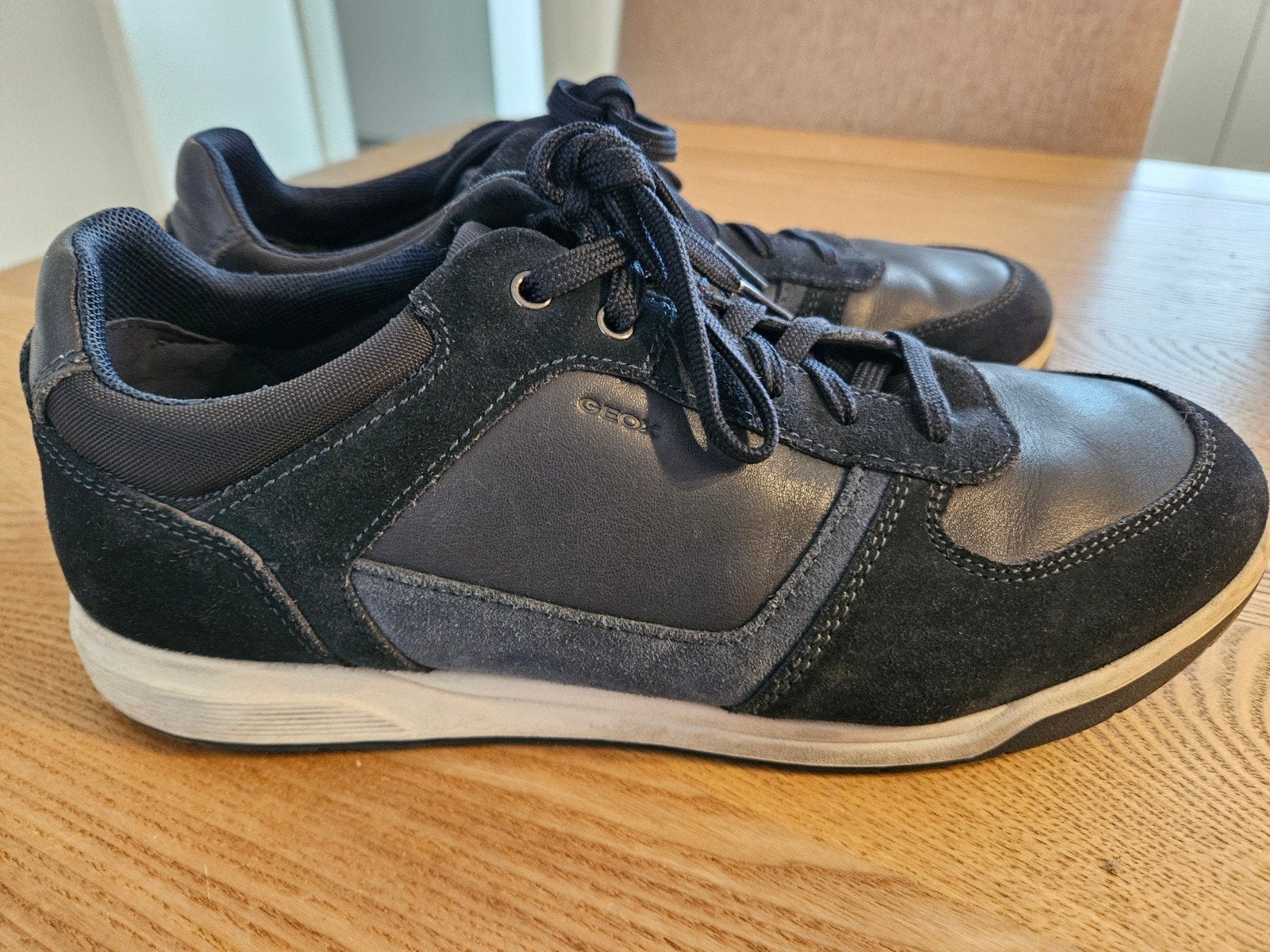 Geox Sneakers Maat 43 zeer weinig gedragen, Kleding | Heren, Schoenen, Blauw, Ophalen of Verzenden, Geox, Sneakers of Gympen
