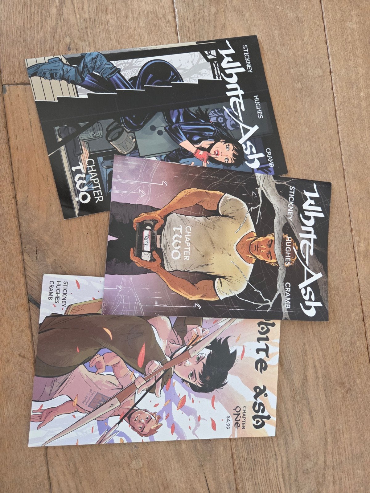 White Ash Comics - Chapters 1 & 2 (3 stuks), Amerika, Stickney, Hughes, Cramb, Ophalen of Verzenden, Zo goed als nieuw