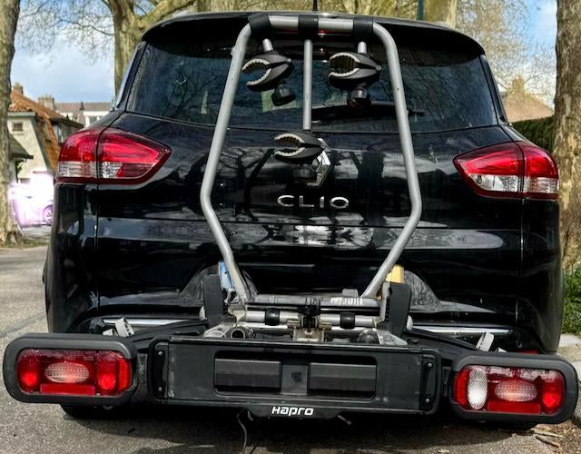 TEHUUR: Hapro atlas 3 fietsendrager 3 fietsen/2 e-bikes, Ophalen, 3 fietsen of meer, Gebruikt, Trekhaakdrager