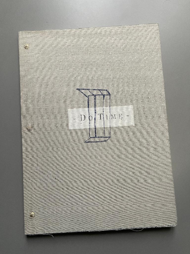 Do Time - Tjibbe Hooghiemstra (opl 500 ex.) 1999 , Boeken, Ophalen of Verzenden, Zo goed als nieuw, Schilder- en Tekenkunst