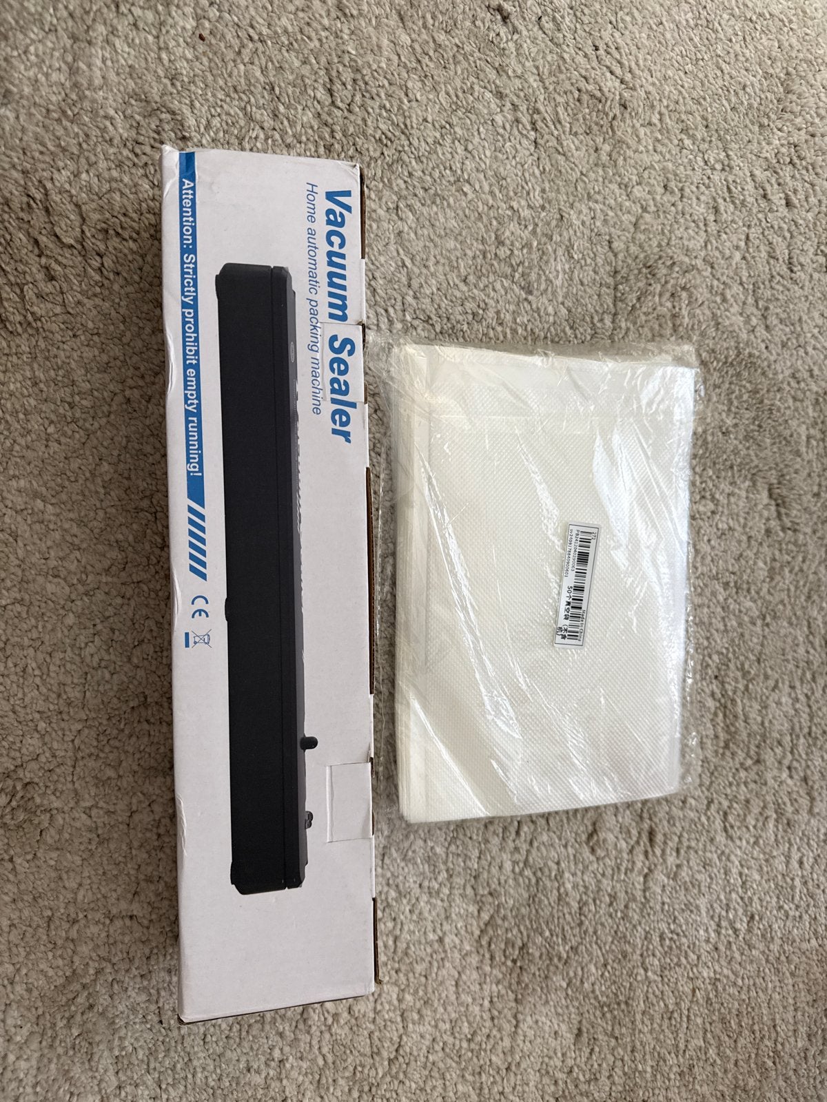 Vacuum Sealer - Automatische Verpakkingsmachine, Ophalen of Verzenden, Nieuw