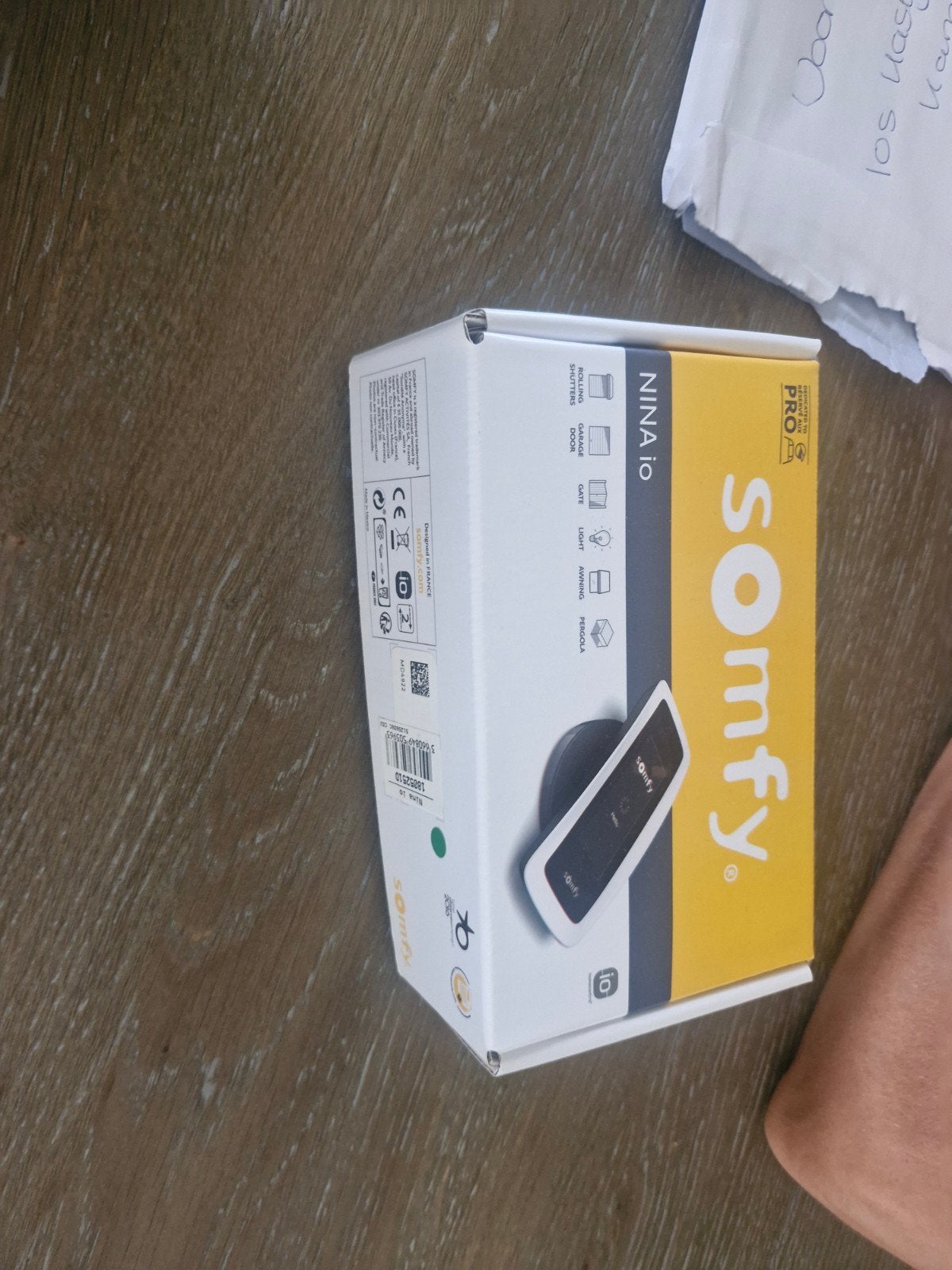 Somfy Nina io afstandsbediening voor huisautomatisering, Overige kleuren, Minder dan 100 cm, Nieuw, Ophalen of Verzenden