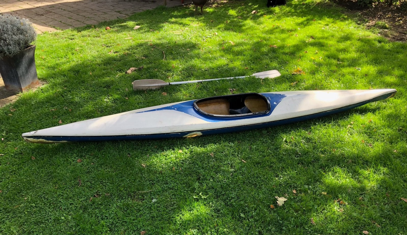 Polyester kajak - Opknapper, Watersport en Boten, Ophalen, Gebruikt, 1-persoons