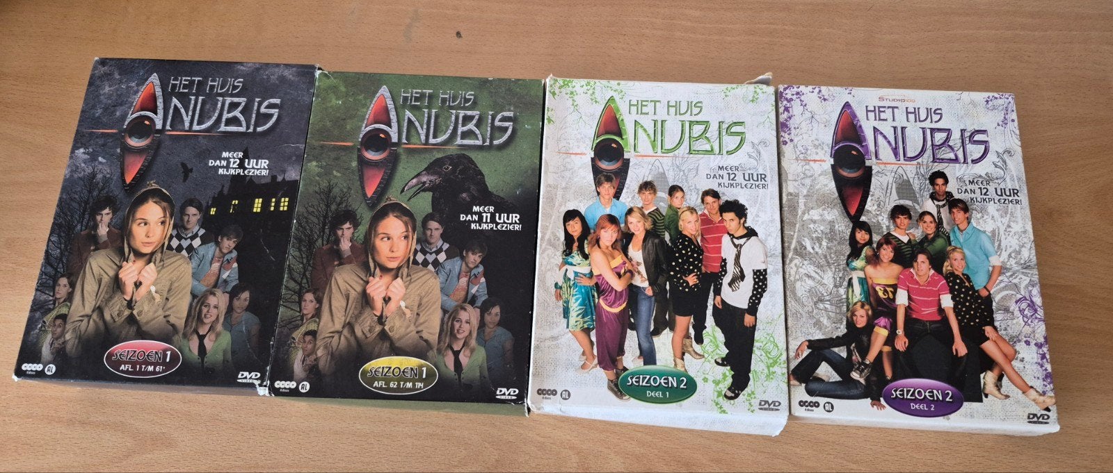 Het Huis Anubis DVD Boxset Seizoen 1 & 2 compleet, Cd's en Dvd's, Gebruikt, Alle leeftijden, Ophalen of Verzenden, Boxset
