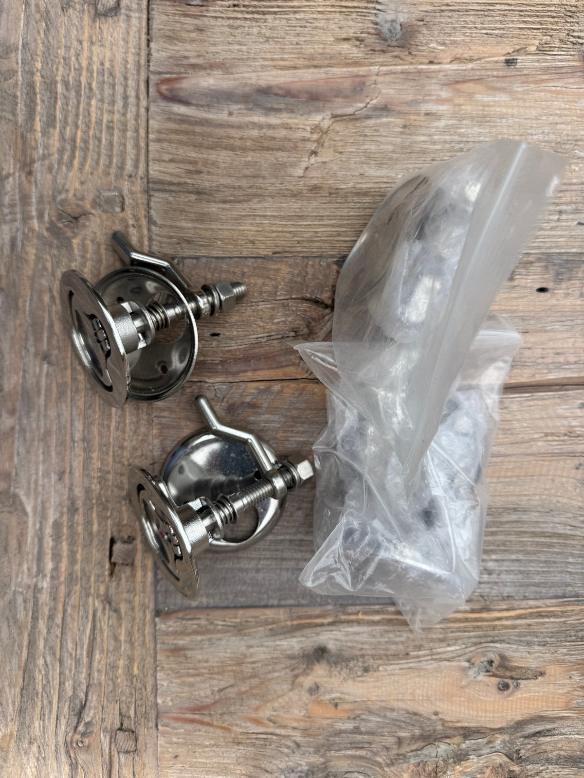 4 x nieuwe bootluiksluitingen inbouw 52mm, Ophalen, Nieuw, Overige typen