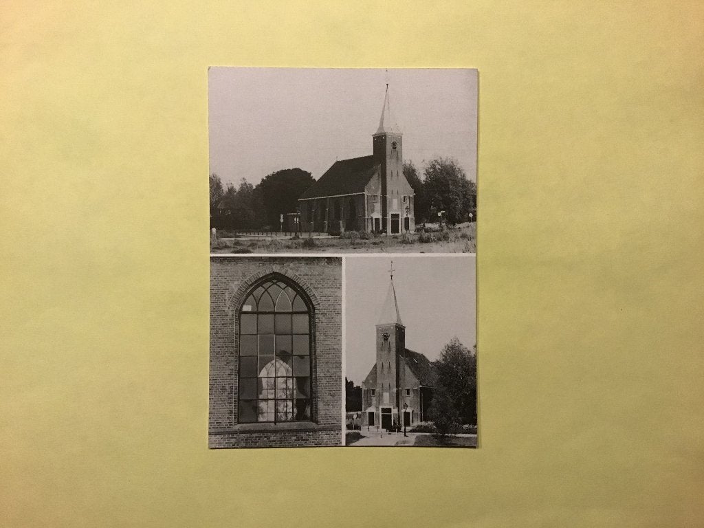 Ansichtkaart Dorpskerk Hoogvliet - Restauratie1980-85, Verzamelen, Ophalen of Verzenden, 1980 tot heden, Ongelopen, Zuid-Holland