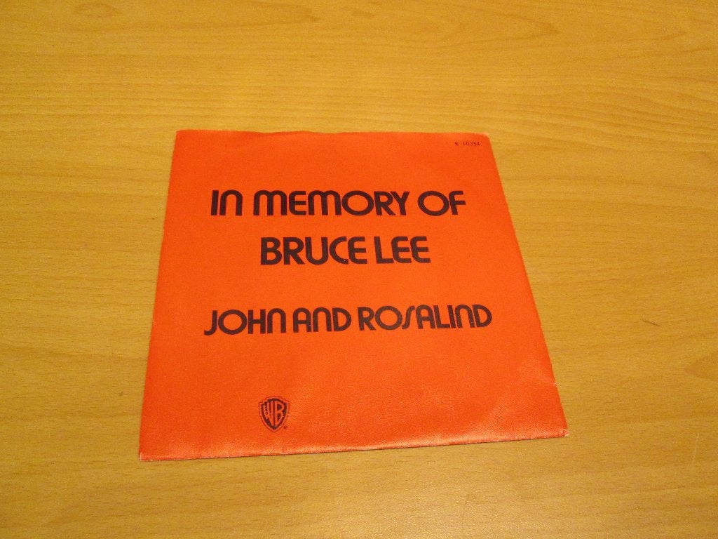 John And Rosalind - In Memory Of Bruce Lee / Breaking Throug, Ophalen of Verzenden, Gebruikt, Pop