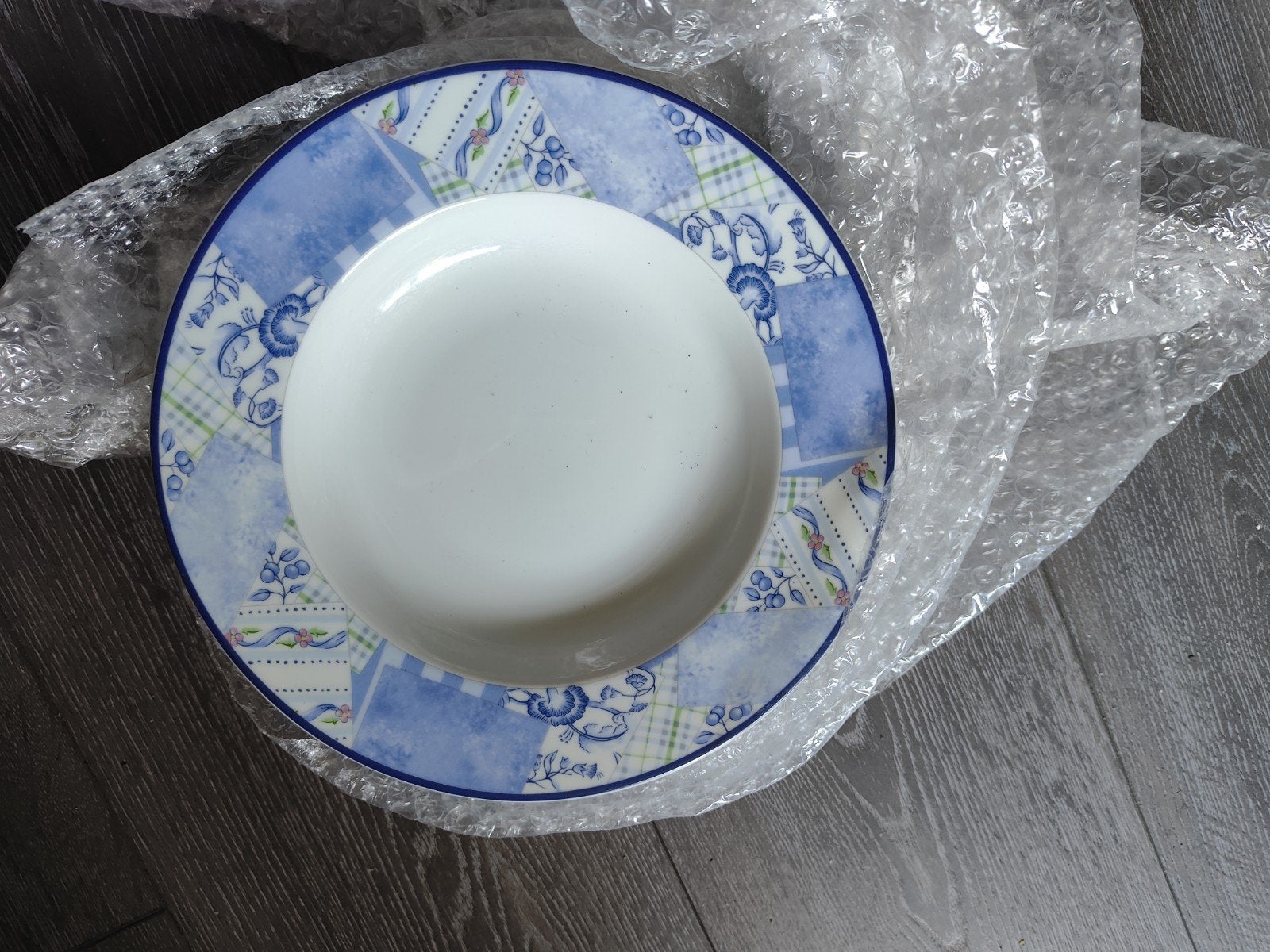 Wedgwood Indigo borden set - 6 stuks - Nieuw, Nieuw, Ophalen of Verzenden, Bord(en), Modern