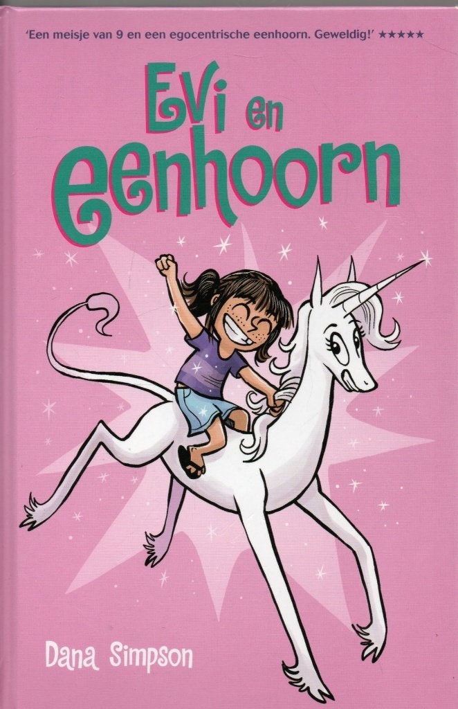 Evi en eenhoorn, delen 1, 2, 3, en 4, Boeken, Ophalen of Verzenden, Zo goed als nieuw
