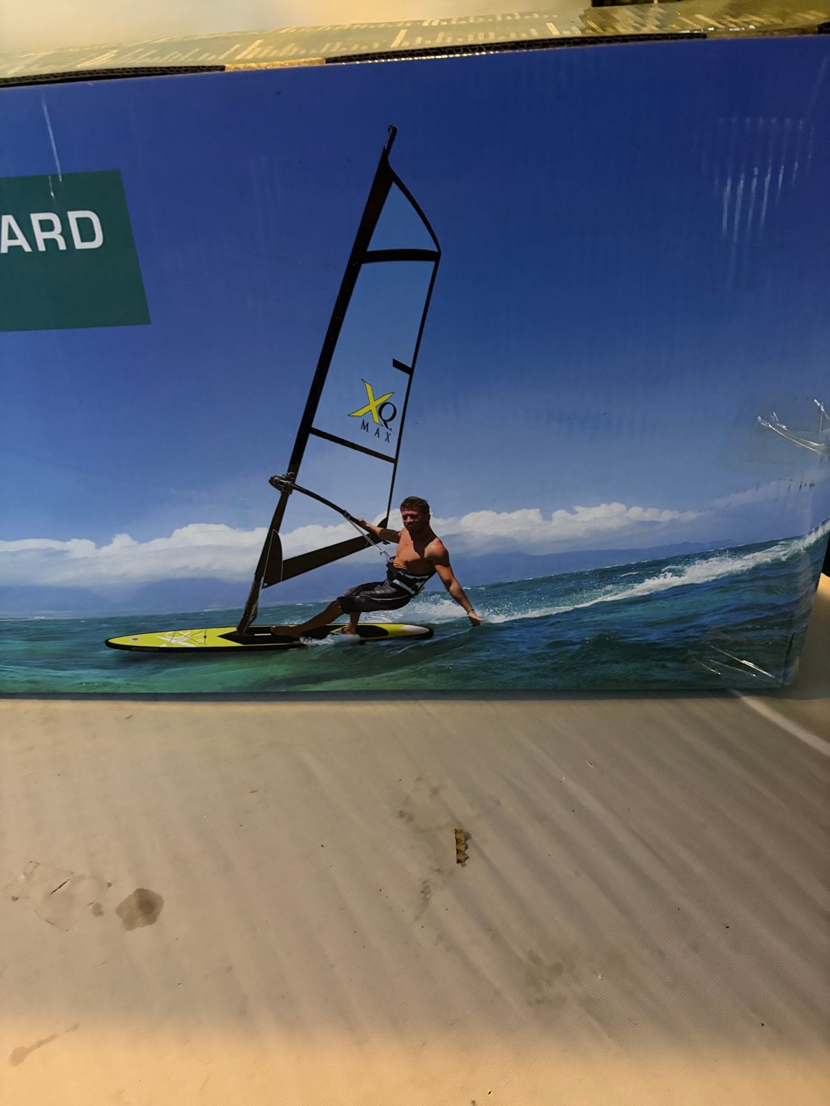 XQ Max Opblaasbaar SUP Board met Zeil - 305x76x15cm, 250 tot 300 cm, Minder dan 3.5 m², Nieuw, Met vin(nen)