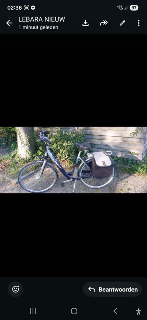 Giant Damesfiets met fietstassen - Gebruikt, Ophalen, Velgrem, Versnellingen, Giant
