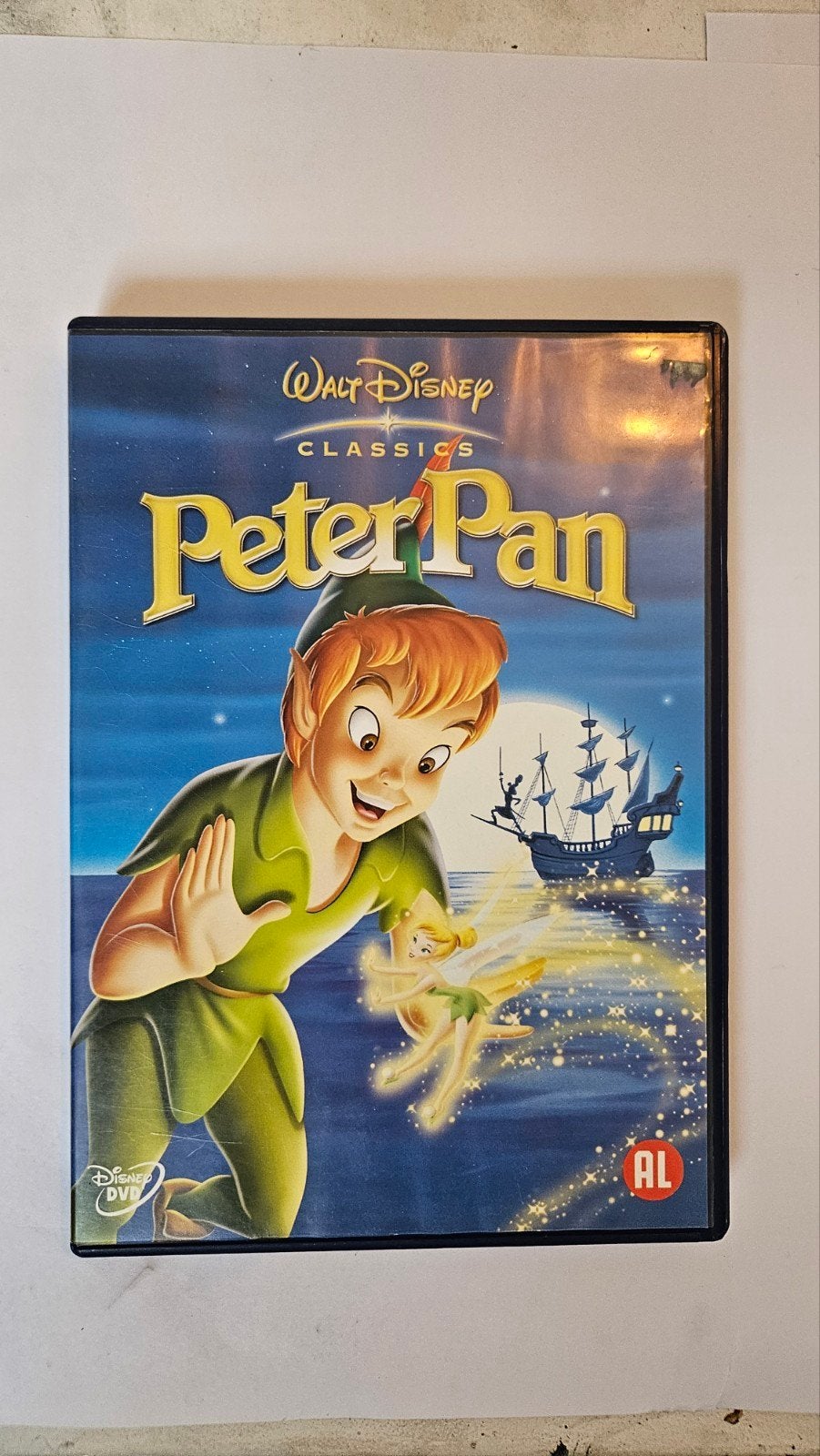 Walt Disney Classics: Peter Pan DVD, Gebruikt, Animatie, Alle leeftijden, Nederlands
