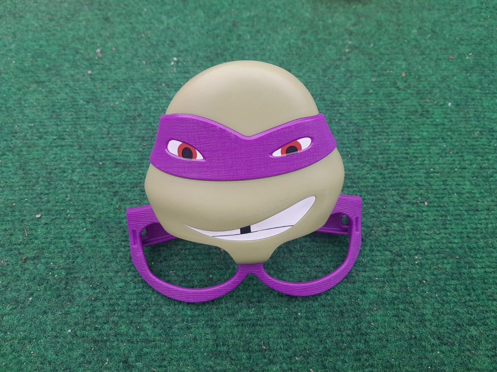 Donatello Ninja Turtle Bril, Ophalen of Verzenden, Gebruikt