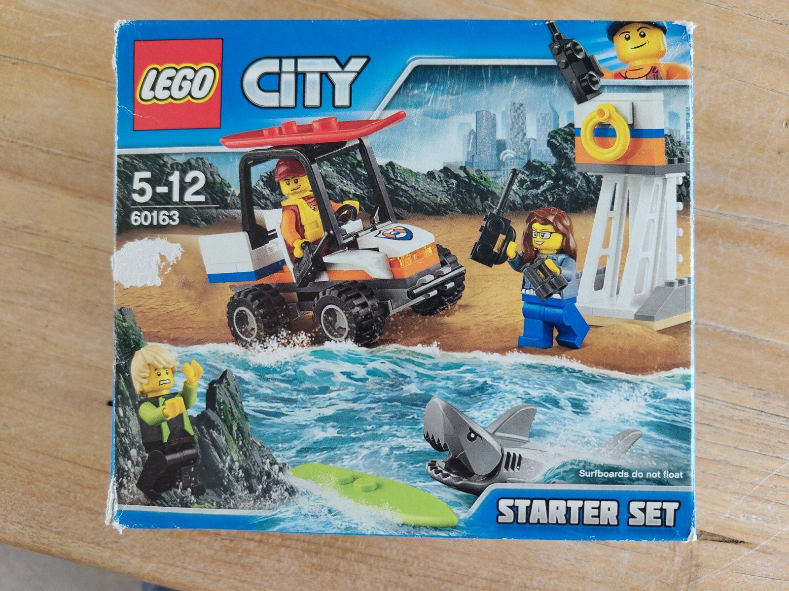 Lego City 60163 Starter Set Strandwacht, Kinderen en Baby's, Speelgoed | Duplo en Lego, City, Lego, Ophalen of Verzenden, Zo goed als nieuw
