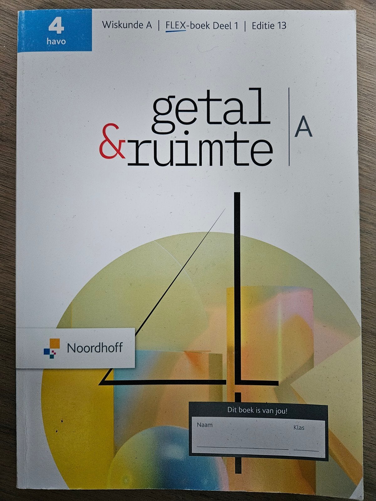Getal en ruimte, Boeken, Ophalen, Zo goed als nieuw, HAVO, Wiskunde A