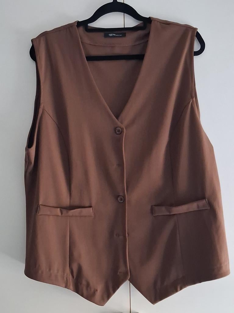 Gillet nieuw 48-50, Kleding | Dames, Grote Maten, Ophalen of Verzenden, Nieuw, Broek of Spijkerbroek