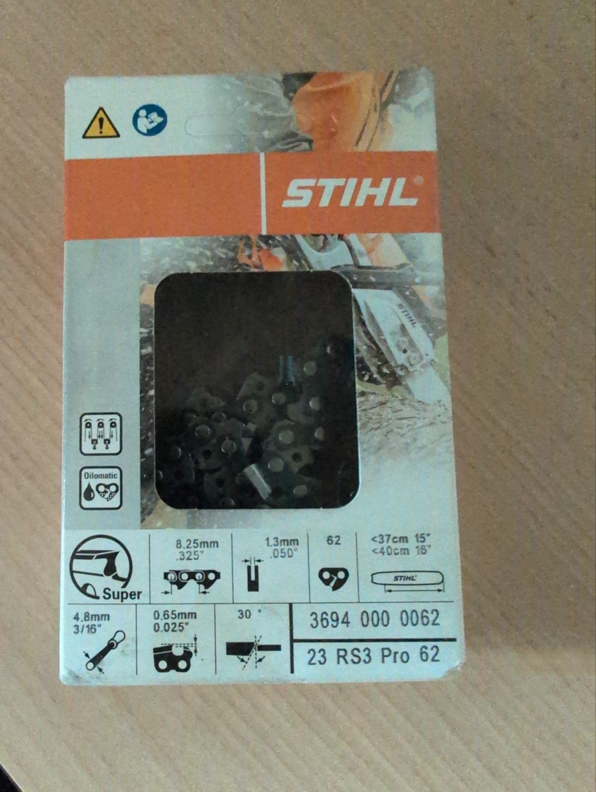 2 stuks nieuwe Stihl kettingzaagkettingen., Verzenden, Nieuw