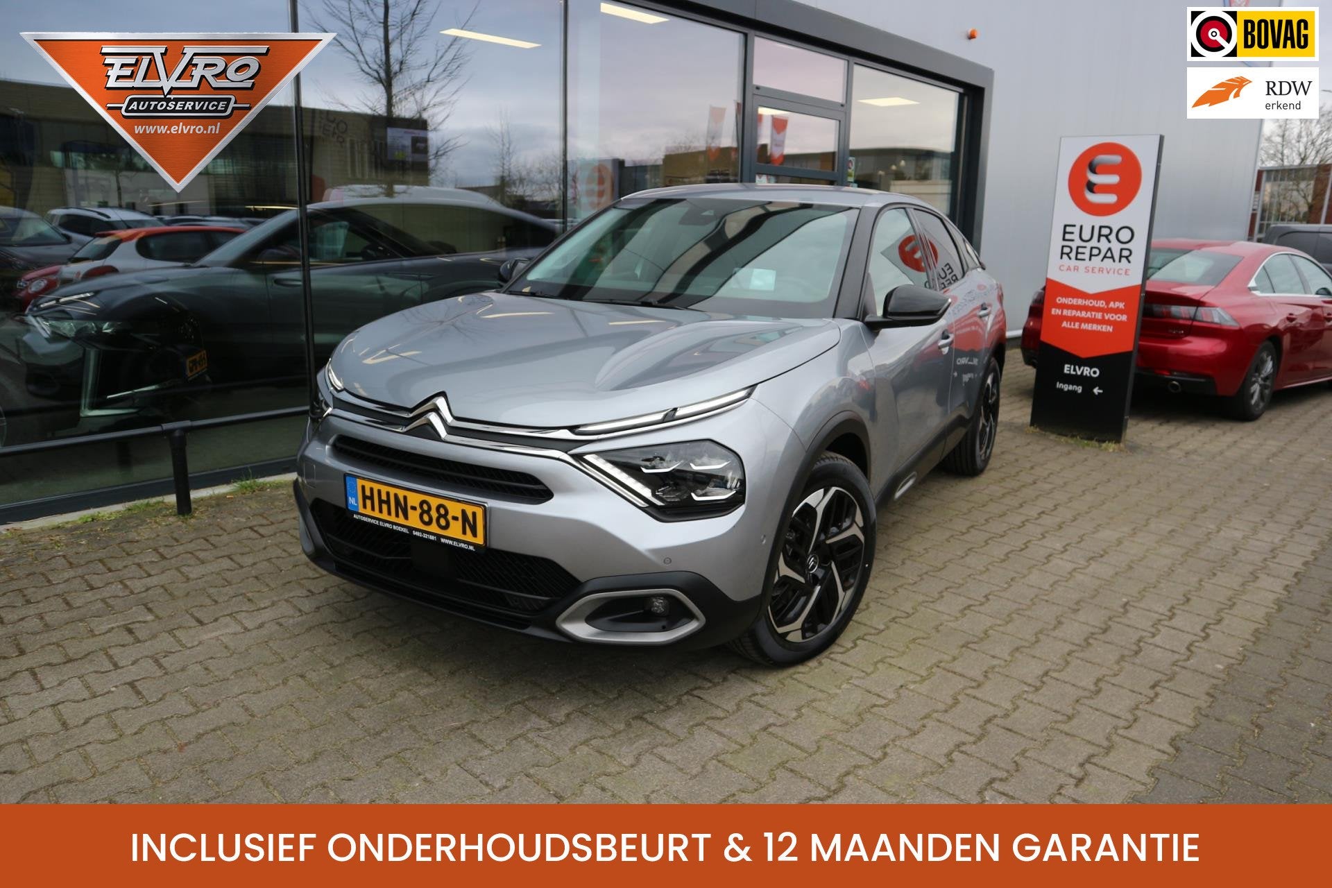 Citroen C4 1.2 Puretech Shine 130PK NAVI CAMERA KEYLESS HEAD, Auto's, Gebruikt, Euro 6, 1199 cc, Leder en Stof