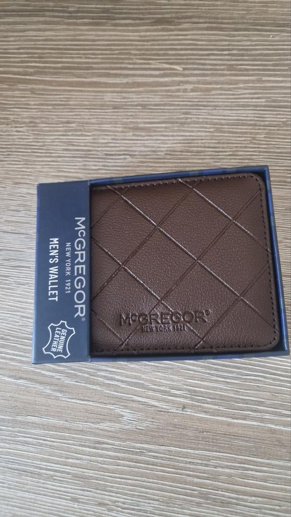 Nieuw McGregor heren leren portemonnee, Overige merken, Bruin, Nieuw, Ophalen of Verzenden