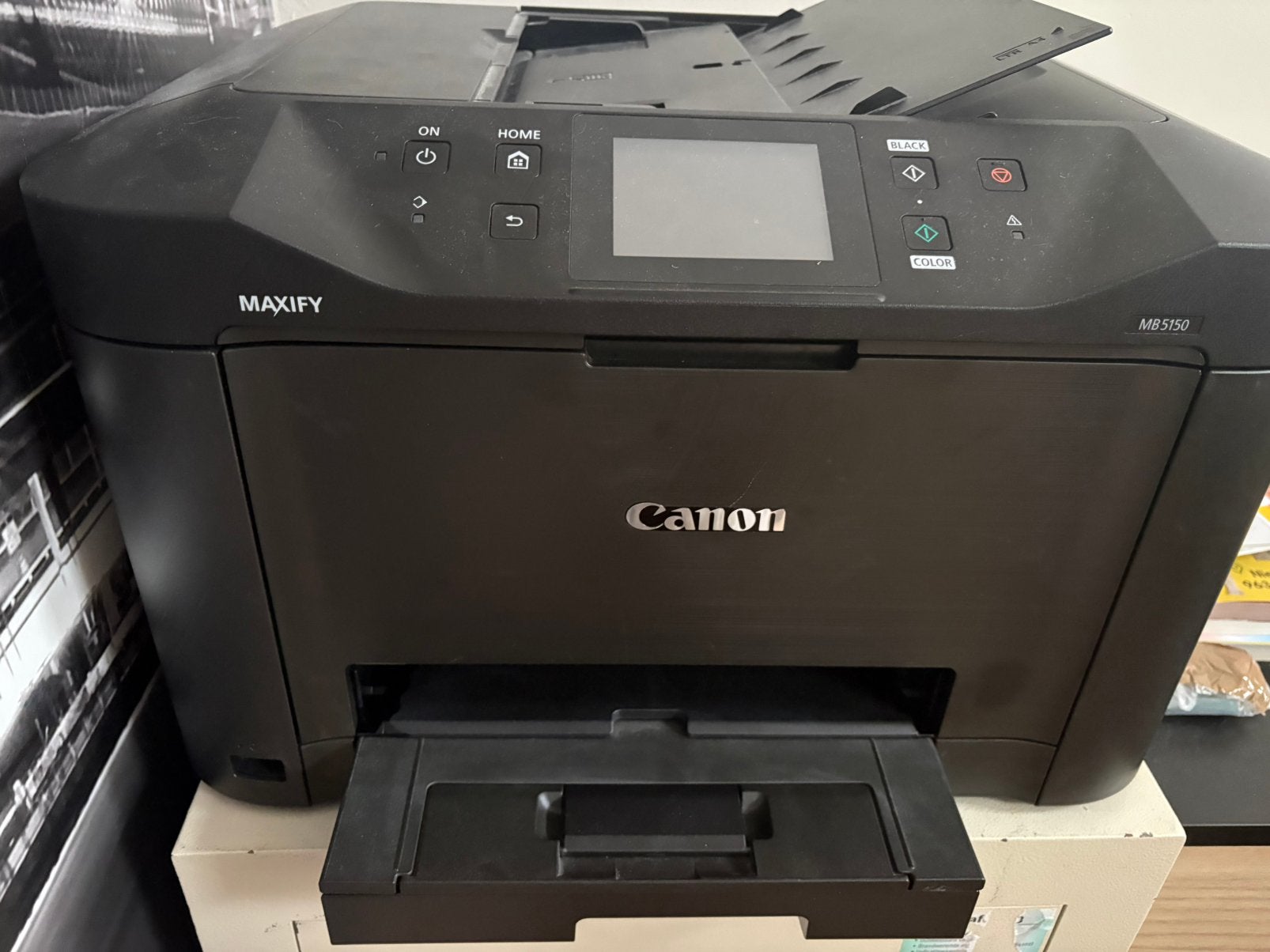 Canon printer, Ophalen, Zo goed als nieuw