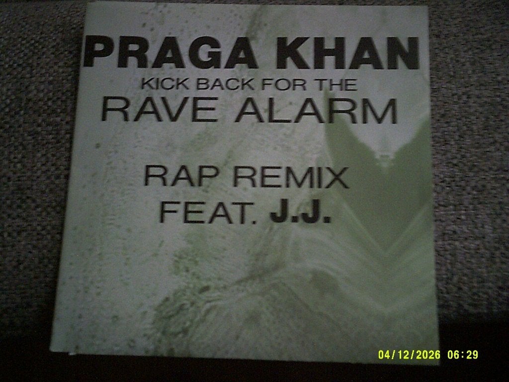 Praga Khan - Kick Back For The Rave Alarm (1991, House), House, 7 inch, Ophalen of Verzenden, Zo goed als nieuw