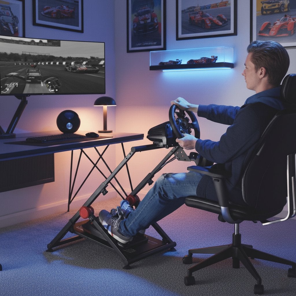 VDD Gaming SPEED Wheel Stand - Opvouwbare Racestuurstandaard, Spelcomputers en Games, Ophalen, Nieuw, Playseat of Racestoel, PlayStation 5