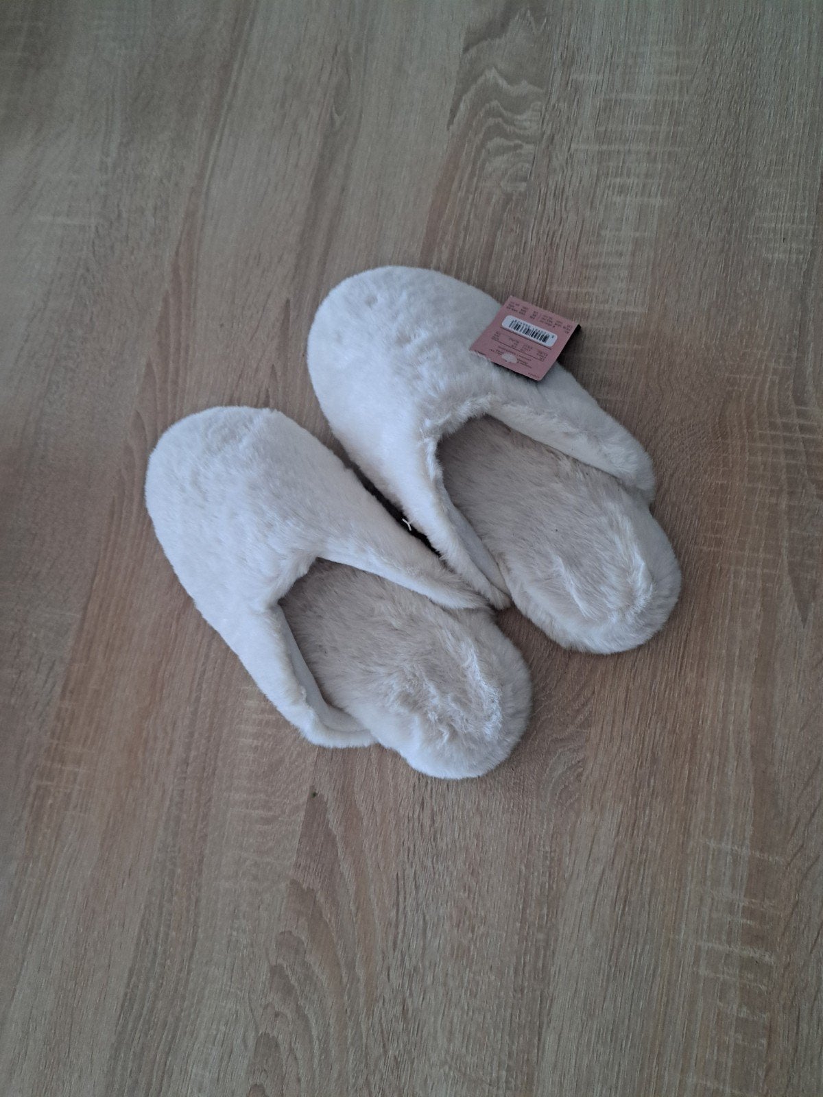 Hunkemöller Nanette Fake Fur Muiltjes - Maat 40/41, Verzenden, Wit, Nieuw, Hunkemöller
