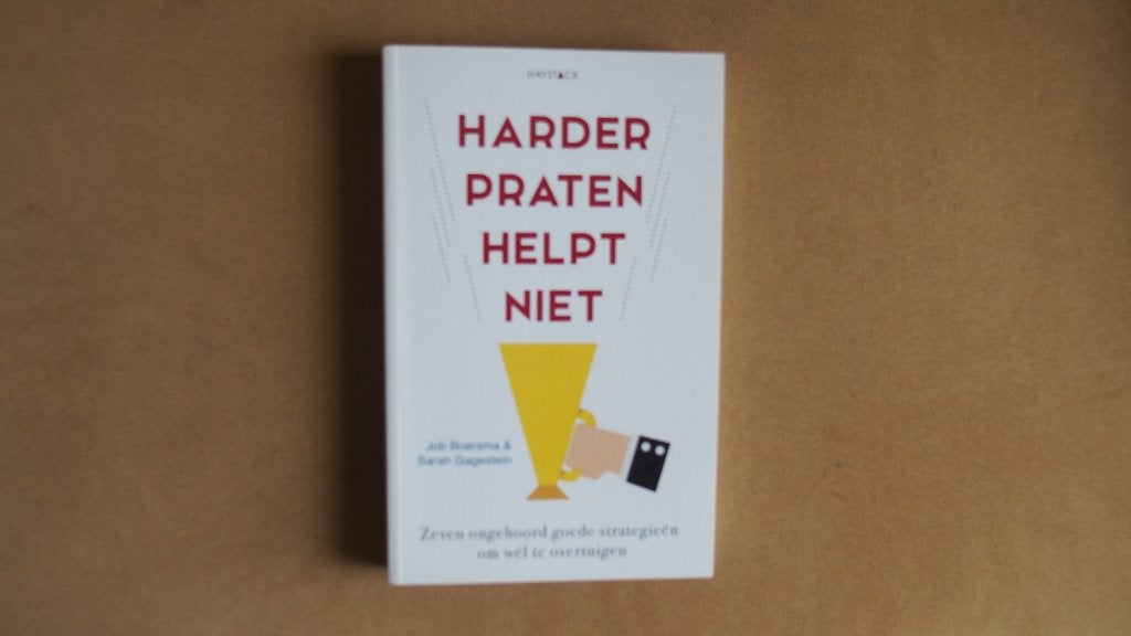Harder praten helpt niet - Job Boersma, Boeken, Ophalen of Verzenden, Zo goed als nieuw, Job Boersma & Sarah Gagestein