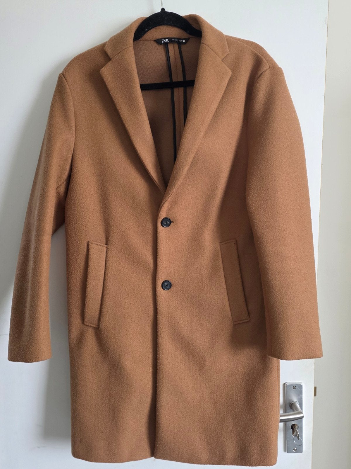 Nette heren jas van Zara - Maat S, Ophalen, Zo goed als nieuw, Maat 46 (S) of kleiner, Bruin