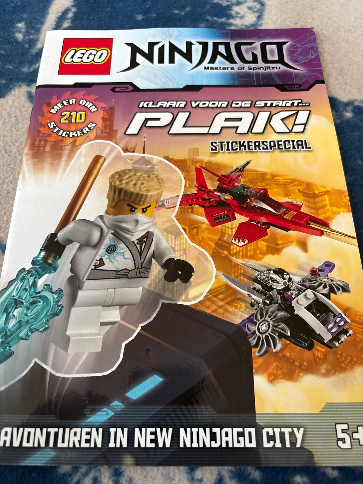 LEGO Ninjago Stickerspecial - Meer dan 210 stickers!, Ophalen of Verzenden, Zo goed als nieuw, Meerdere stickers