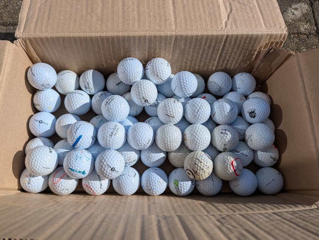 70 Topflite golfballen, Sport en Fitness, Golf, Ophalen of Verzenden, Gebruikt, Bal(len), Overige merken