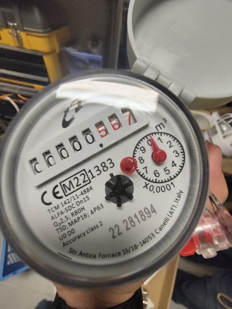 Watermeter ALFA-SDC Dn15, Ophalen, Zo goed als nieuw, Overige meters
