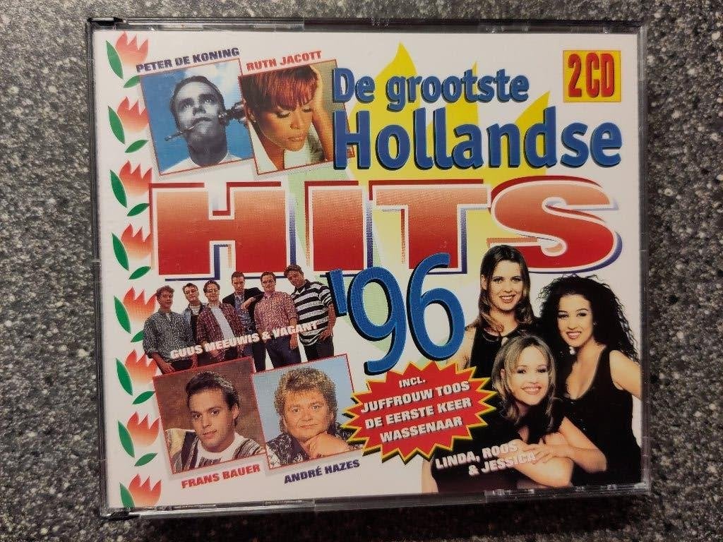 2CD DE GROOTSTE HOLLANDSE HITS '96, Ophalen of Verzenden, Gebruikt, Pop