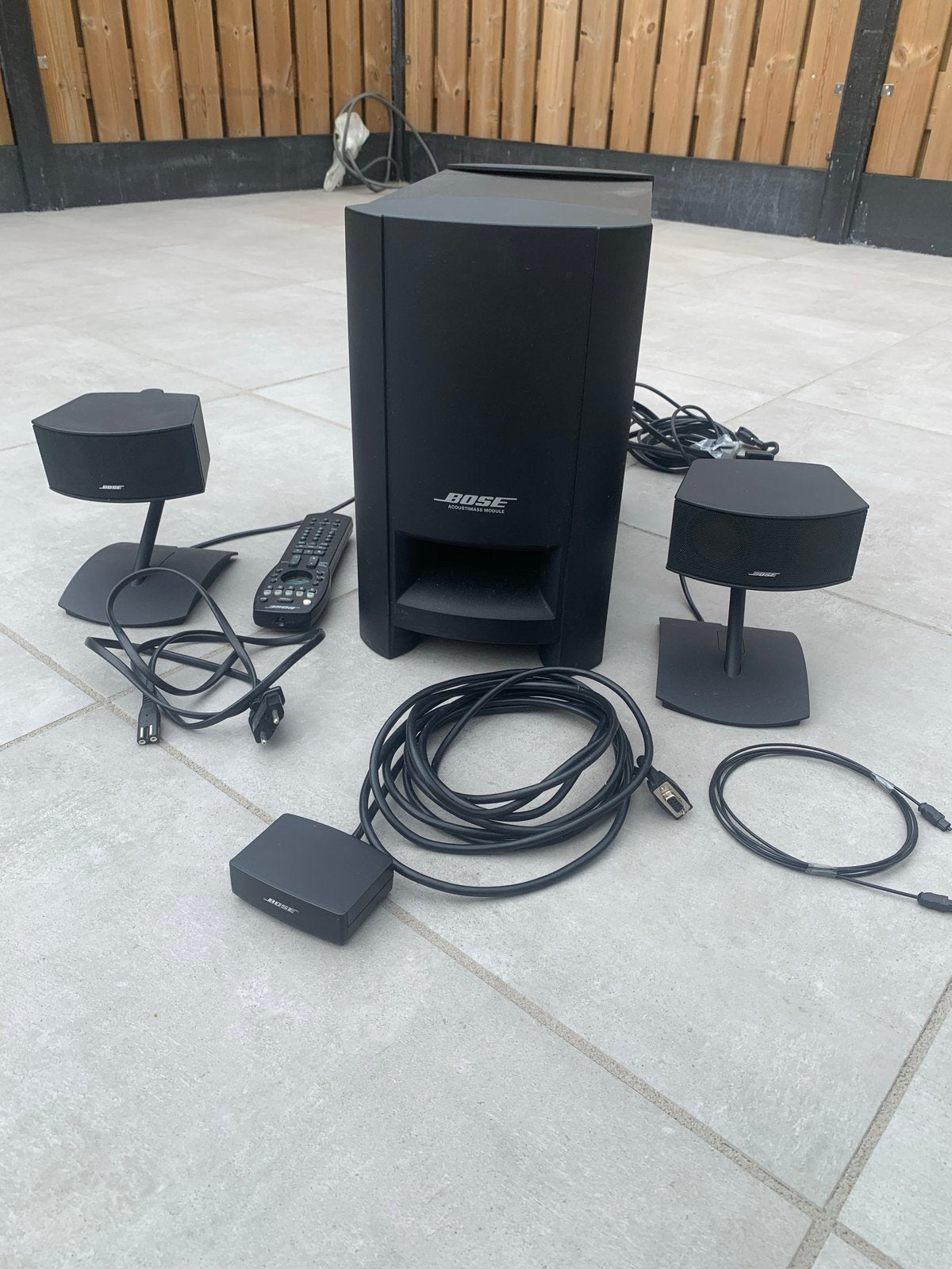 Bose 2.1 Geluidsinstallatie met Subwoofer en Speakers, Gebruikt, Losse componenten, Speakers, Ophalen