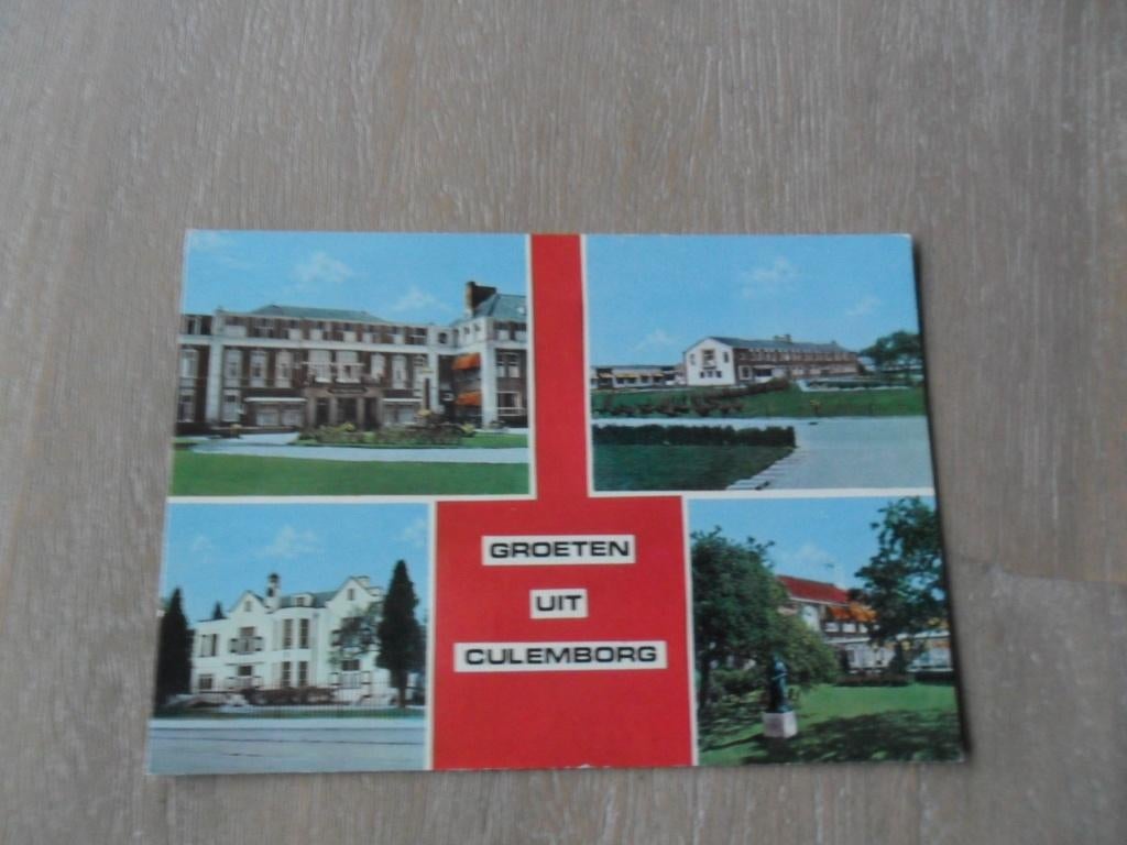 Culemborg, groeten uit, st. Barbara 1972, Verzenden, 1960 tot 1980, Gelopen, Noord-Brabant