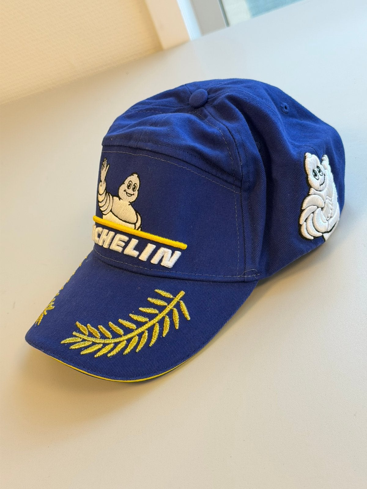 Michelin Motorsport Podium Cap Pet MotoGP Bibendum Blauw, Ophalen of Verzenden, Nieuw