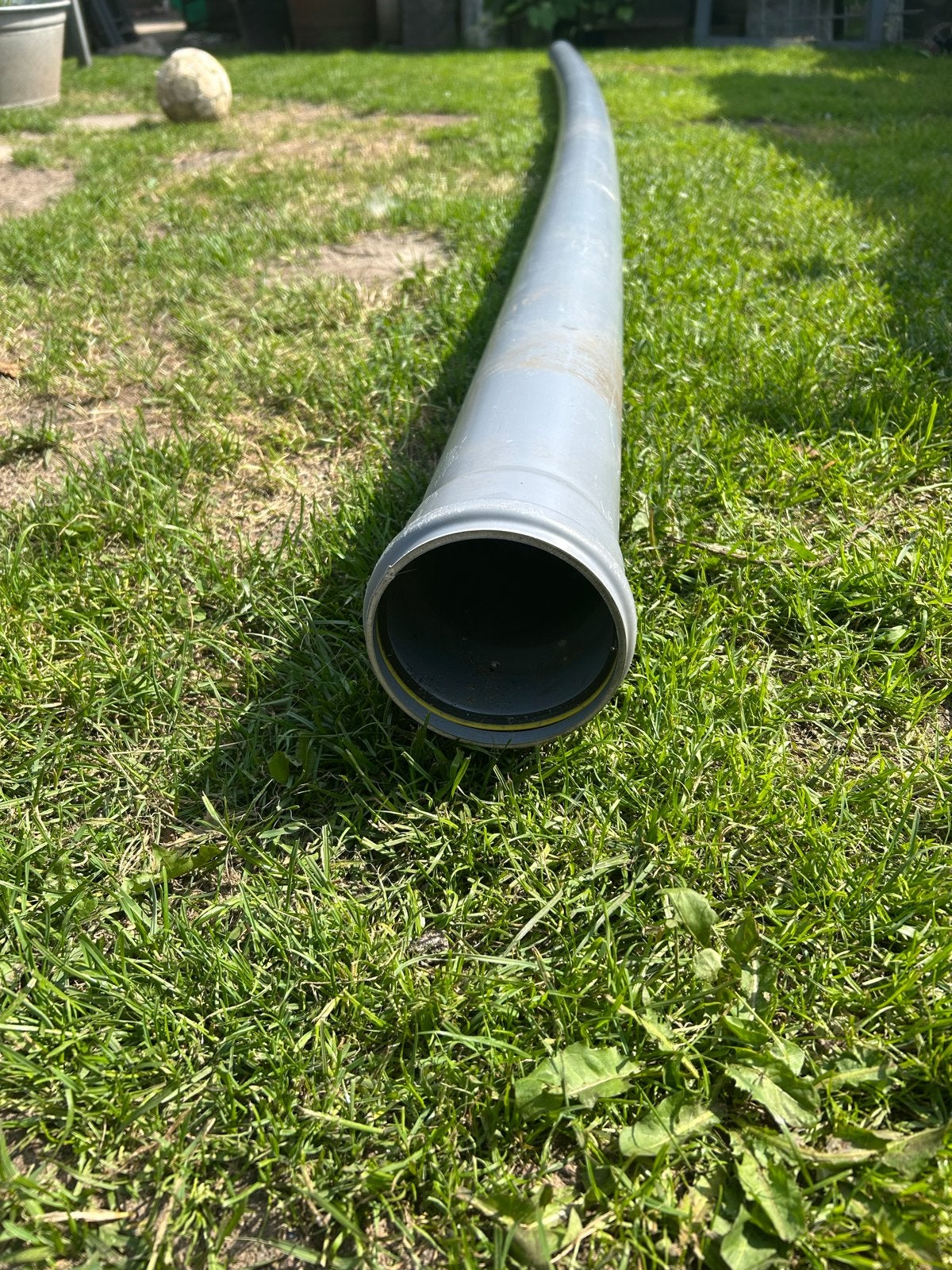 PVC buis 110 mm, 4.20 meter lang, Doe-het-zelf en Verbouw, Buizen en Afvoer, Pvc, Nieuw, 4 tot 6 meter, Ophalen of Verzenden