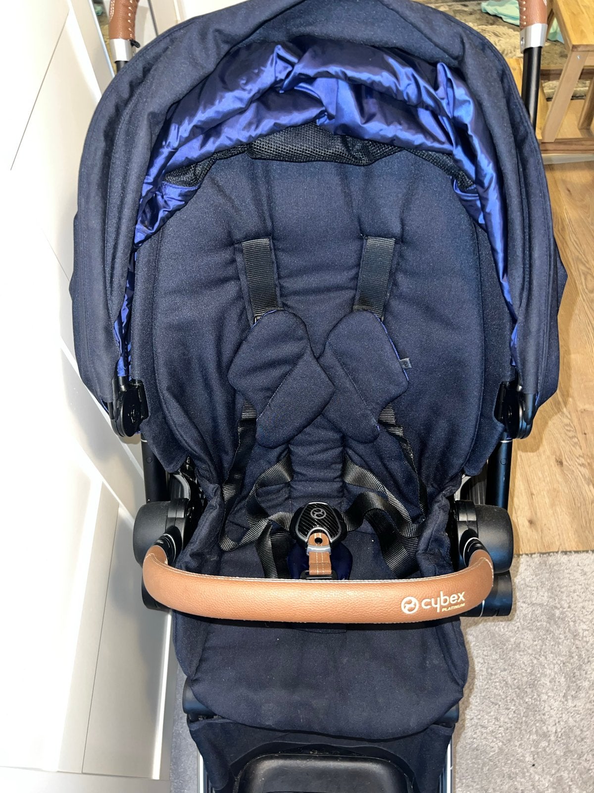 Cybex Priam kinderwagen - Zo goed als nieuw, Verstelbare duwstang, Zo goed als nieuw, Ophalen, Kinderwagen