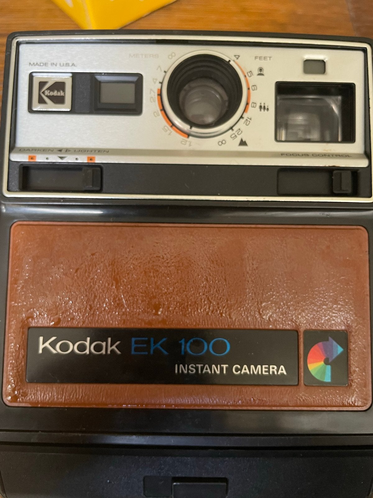 Vintage Kodak EK100 Instant Camera in originele doos, Ophalen, Polaroid, Zo goed als nieuw, Kodak