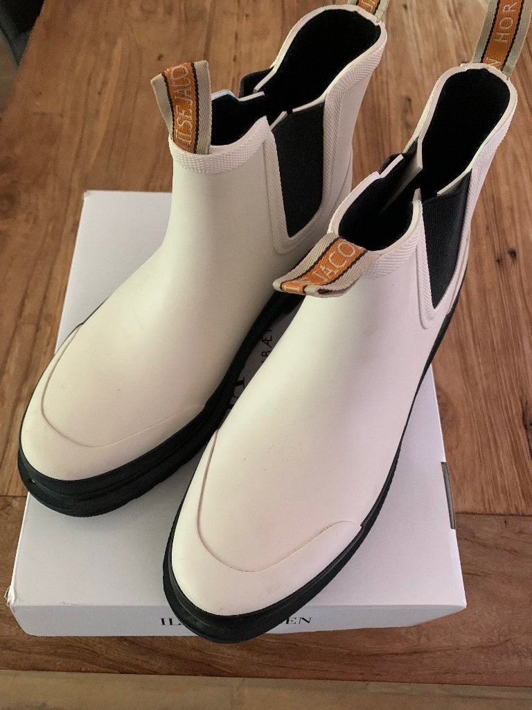 Ilse Jacobsen RUB30C - Regenlaarzen - milk creme Maat 40, Verzenden, Beige, Regenlaarzen, Ilse Jacobsen