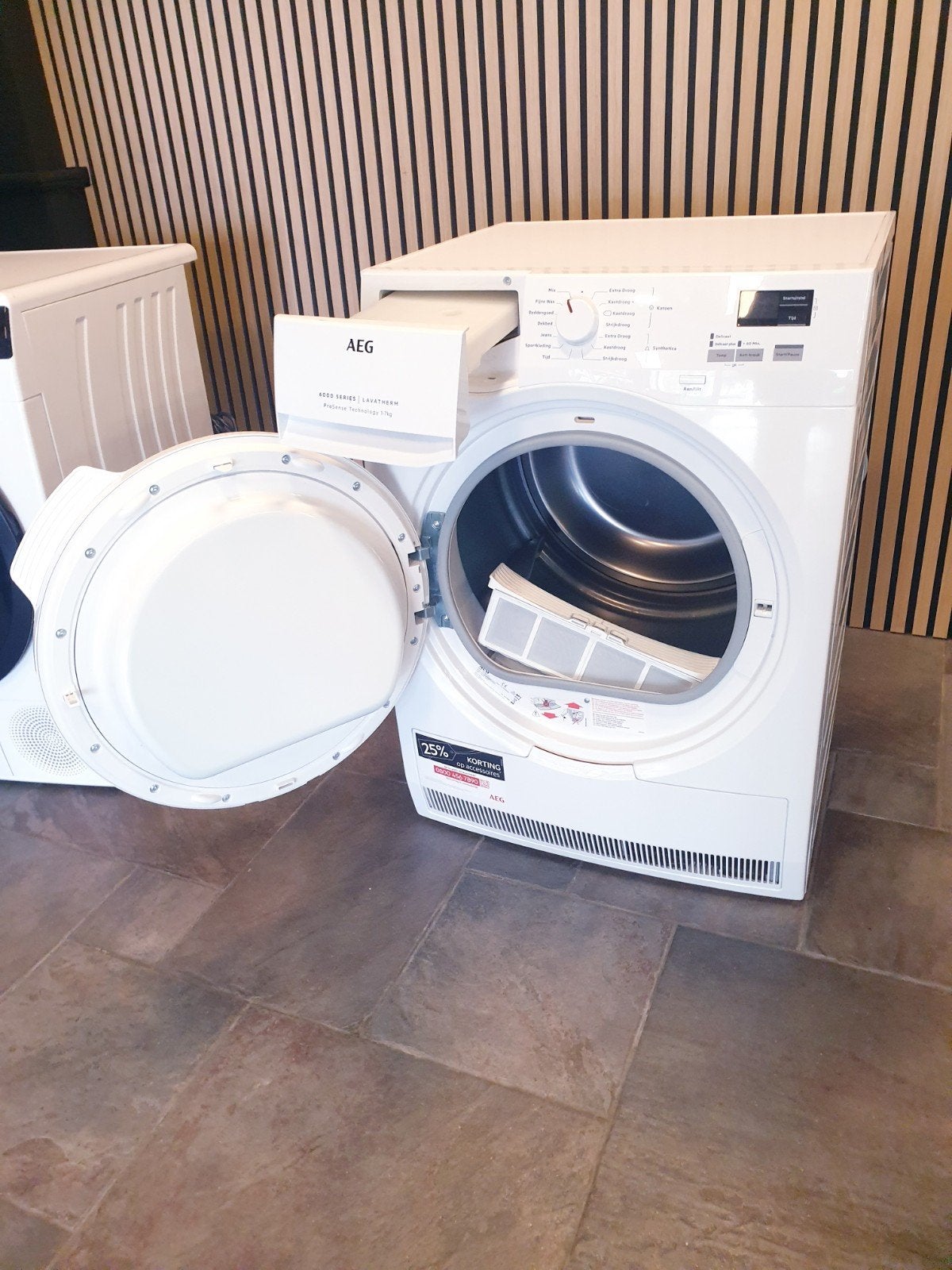 condens droger AEG 6000Series 1JAAR GARANTIE, Minder dan 85 cm, Anti-kreukfase, Refurbished, Ophalen of Verzenden
