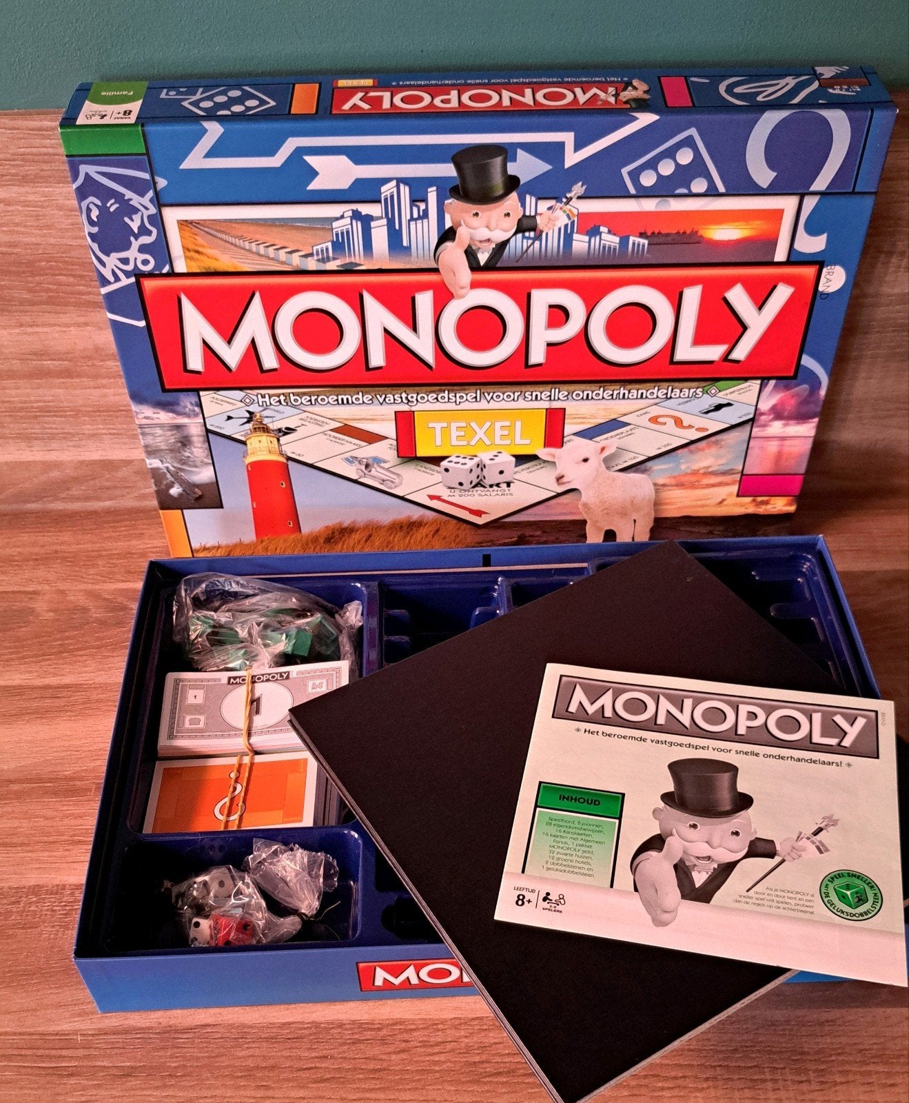 TEXEL Monopolie - Gelimiteerde editie!, Vijf spelers of meer, Ophalen of Verzenden, Zo goed als nieuw, Identity Games