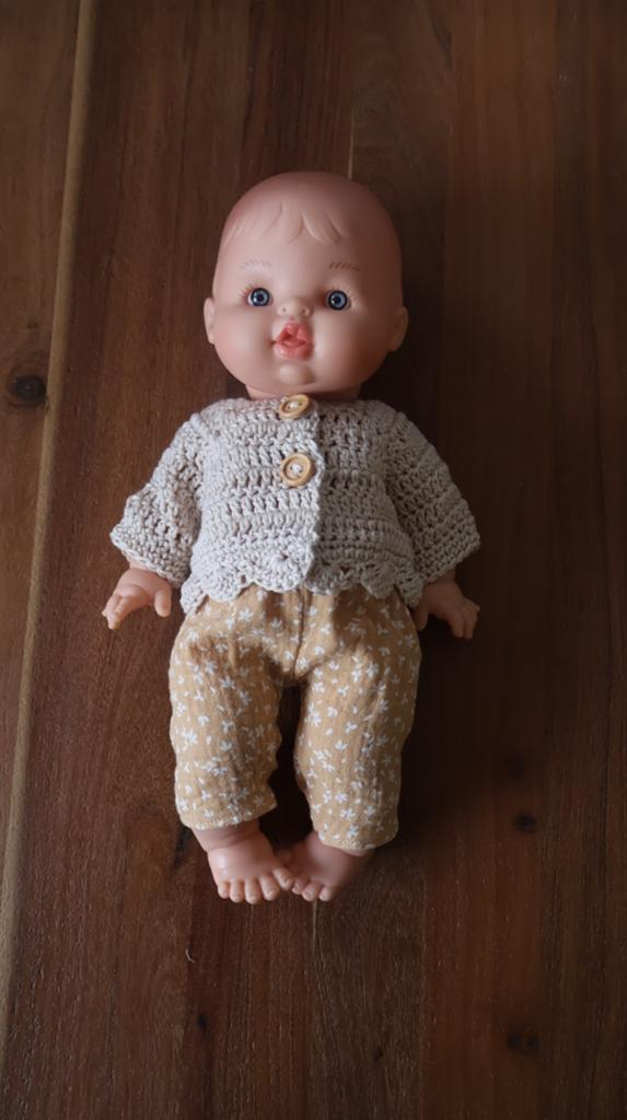 Poppenkind setje 001, Kinderen en Baby's, Speelgoed | Poppen, Ophalen of Verzenden, Nieuw, Babypop
