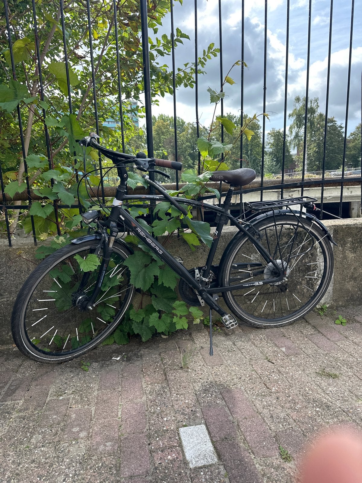 Rehberg stadsfiets - Gebruikt, Gebruikt, Velgrem, Versnellingen, 53 tot 57 cm
